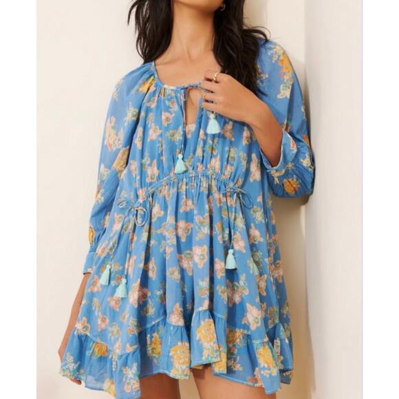 asta resort blue dress Ana Top Minnie Mouse Birthday Dress, Size:7C/24 pdnew